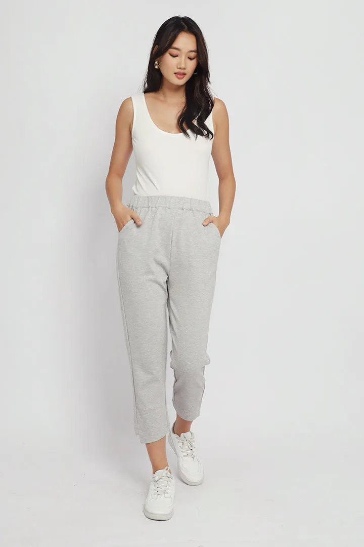 Yoges Pants in Light Grey